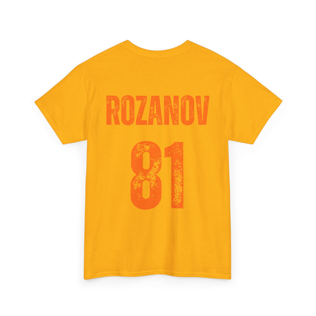 I Love Ilya Rozanov Unisex T Shirt Rozanov 81 Hockey Shirt Fan Inspired Graphic Tee
