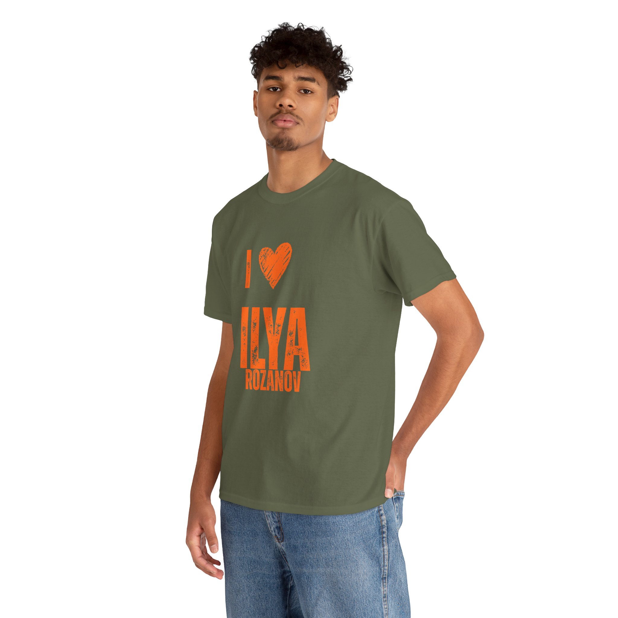 I Love Ilya Unisex Graphic Tee| Rozanov 81 Vintage Hockey Shirt