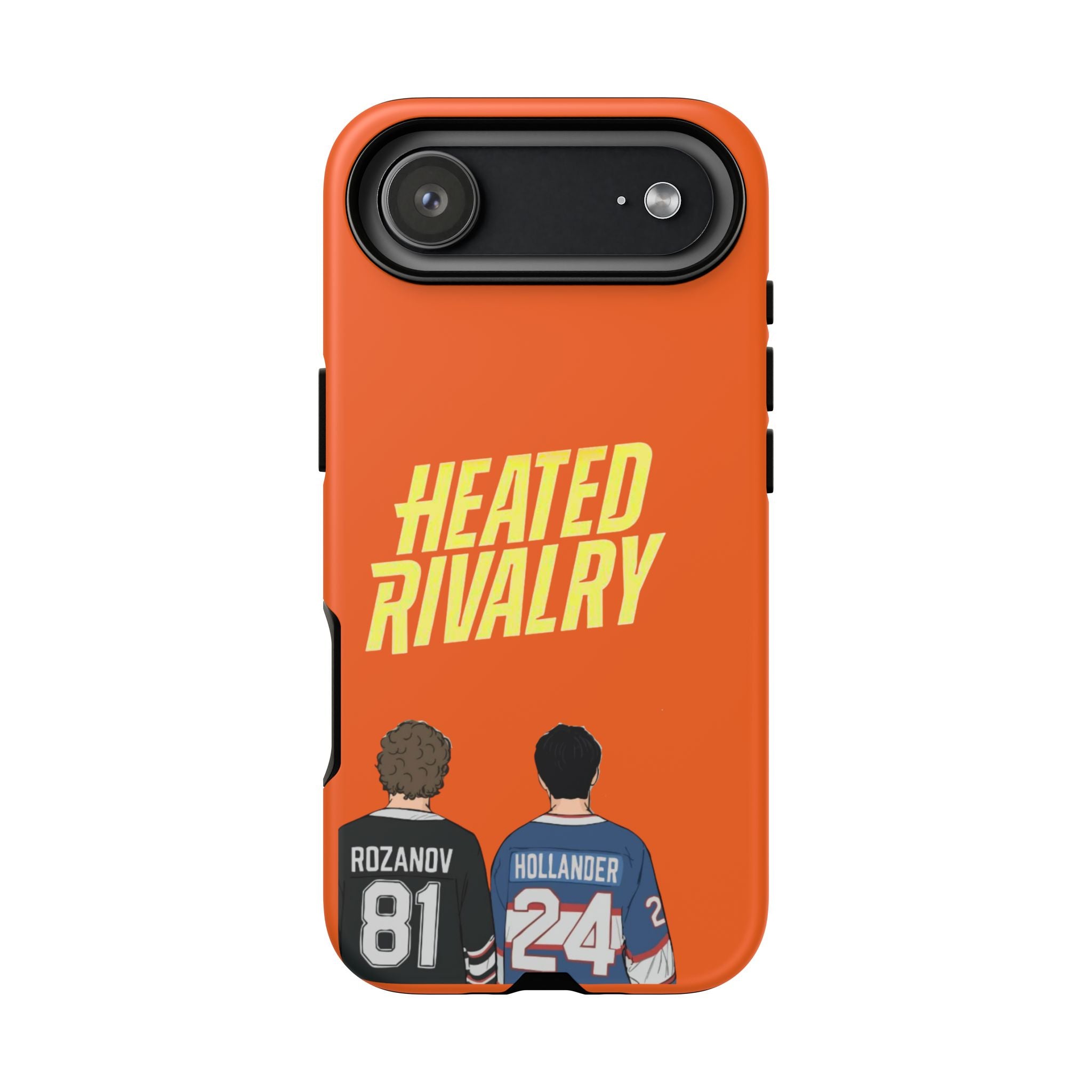 Heated Rivalry Hockey iPhone Case Sports Romance Phone Case Hockey Fan Gift Protective Tough Case