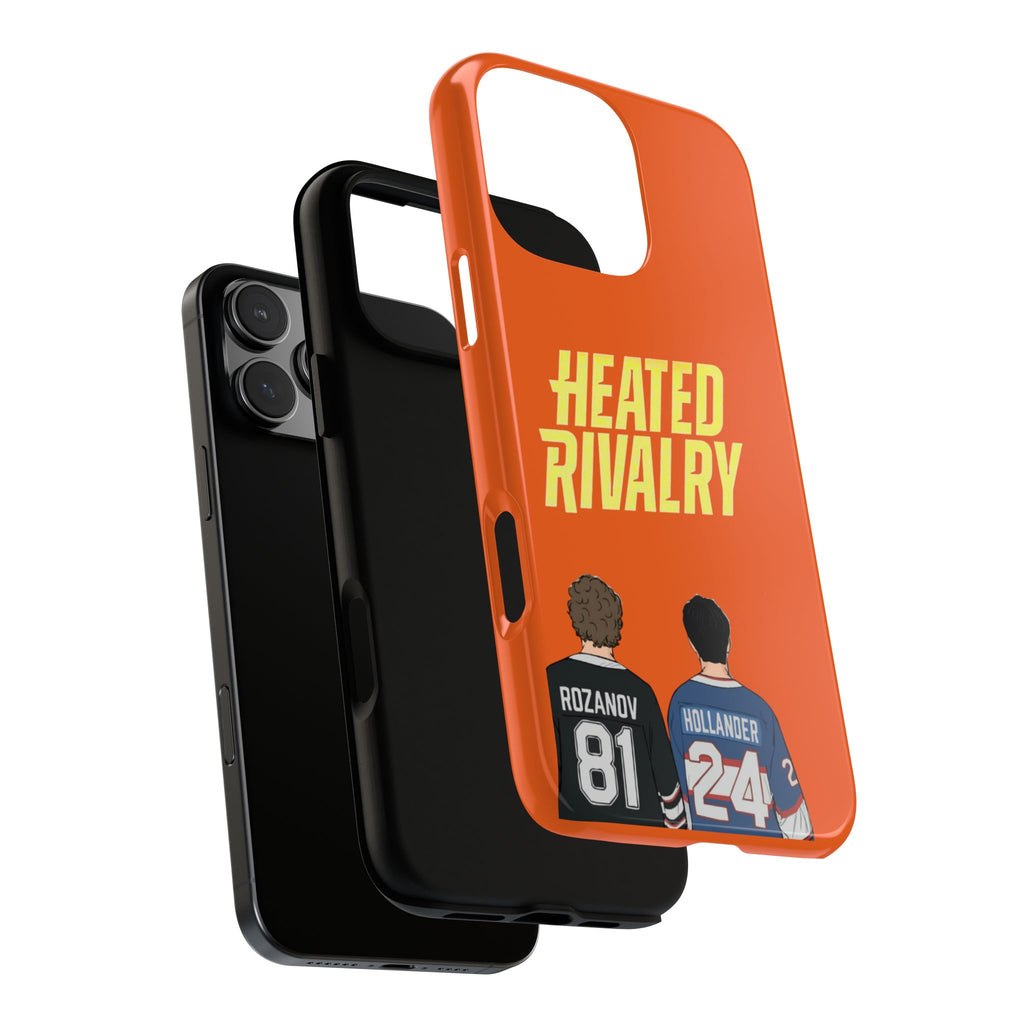 Heated Rivalry Hockey iPhone Case Sports Romance Phone Case Hockey Fan Gift Protective Tough Case