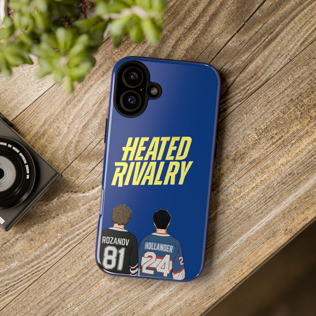 Heated Rivalry Hockey iPhone Case Sports Romance Phone Case Hockey Fan Gift Protective Tough Case