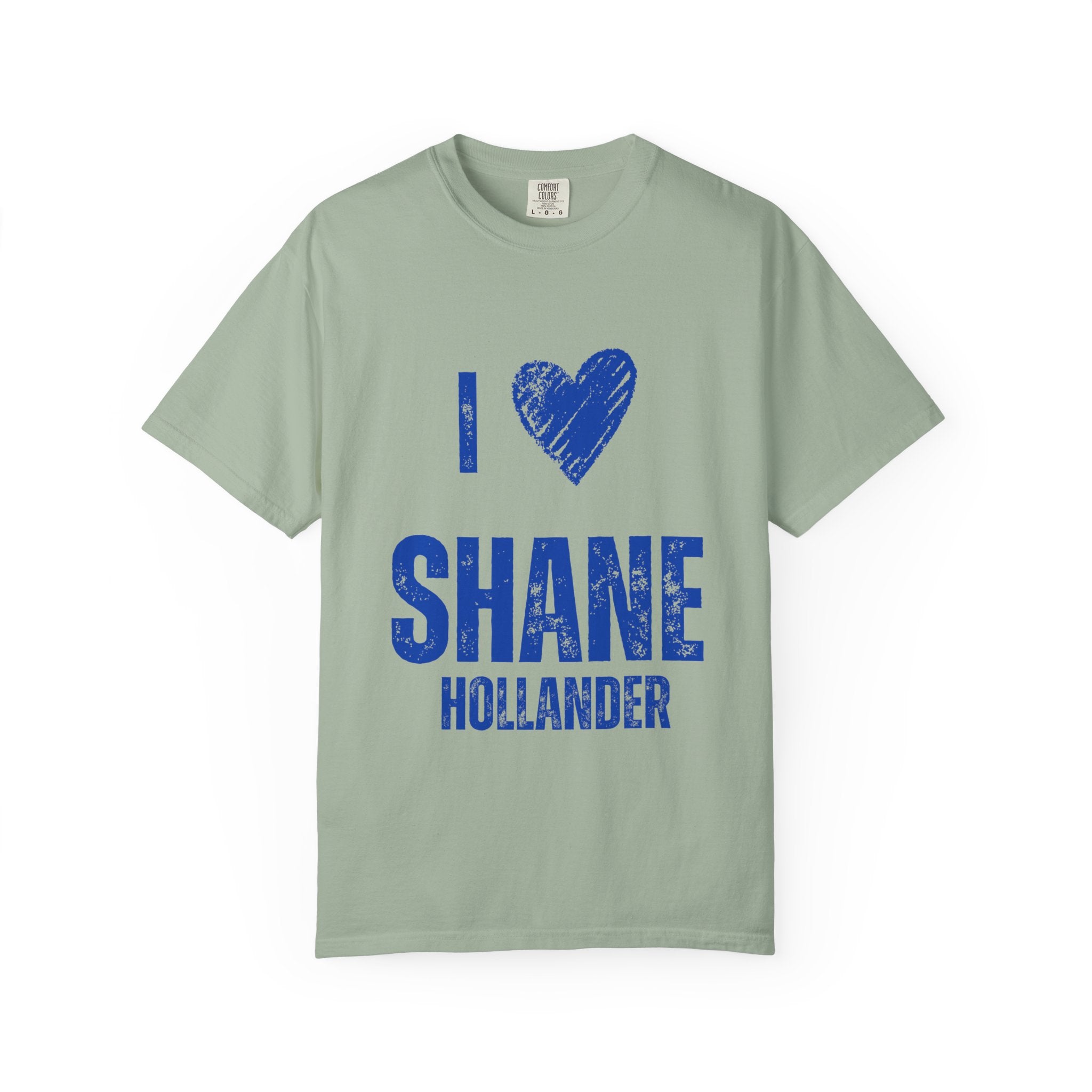 I Love Shane Hollander Unisex T Shirt Hockey Romance Inspired Graphic Tee Vintage Jersey Style Fan Shirt