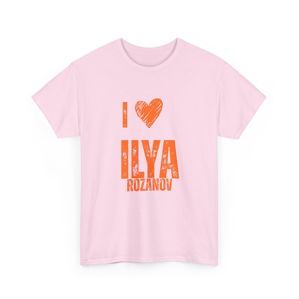 I Love Ilya Rozanov Unisex T Shirt Rozanov 81 Hockey Shirt Fan Inspired Graphic Tee