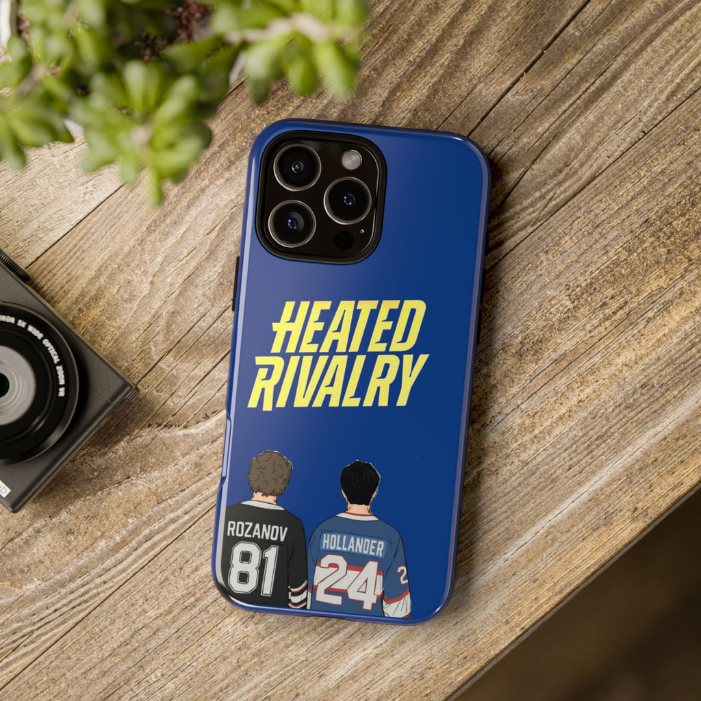 Heated Rivalry Hockey iPhone Case Sports Romance Phone Case Hockey Fan Gift Protective Tough Case