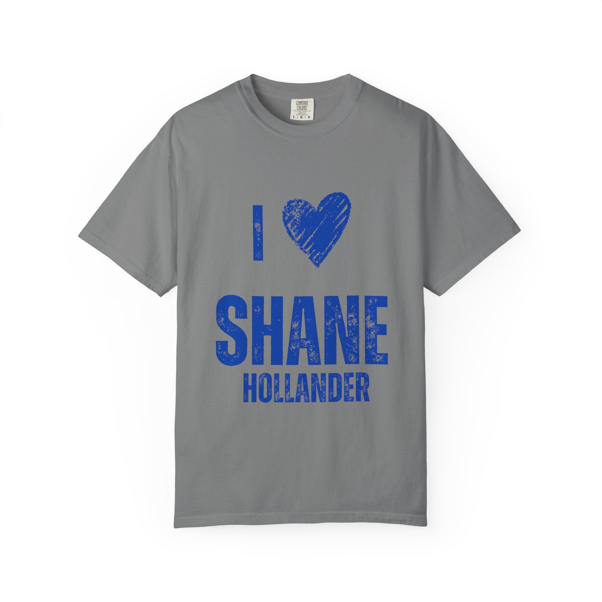 I Love Shane Hollander Unisex T Shirt Hockey Romance Inspired Graphic Tee Vintage Jersey Style Fan Shirt