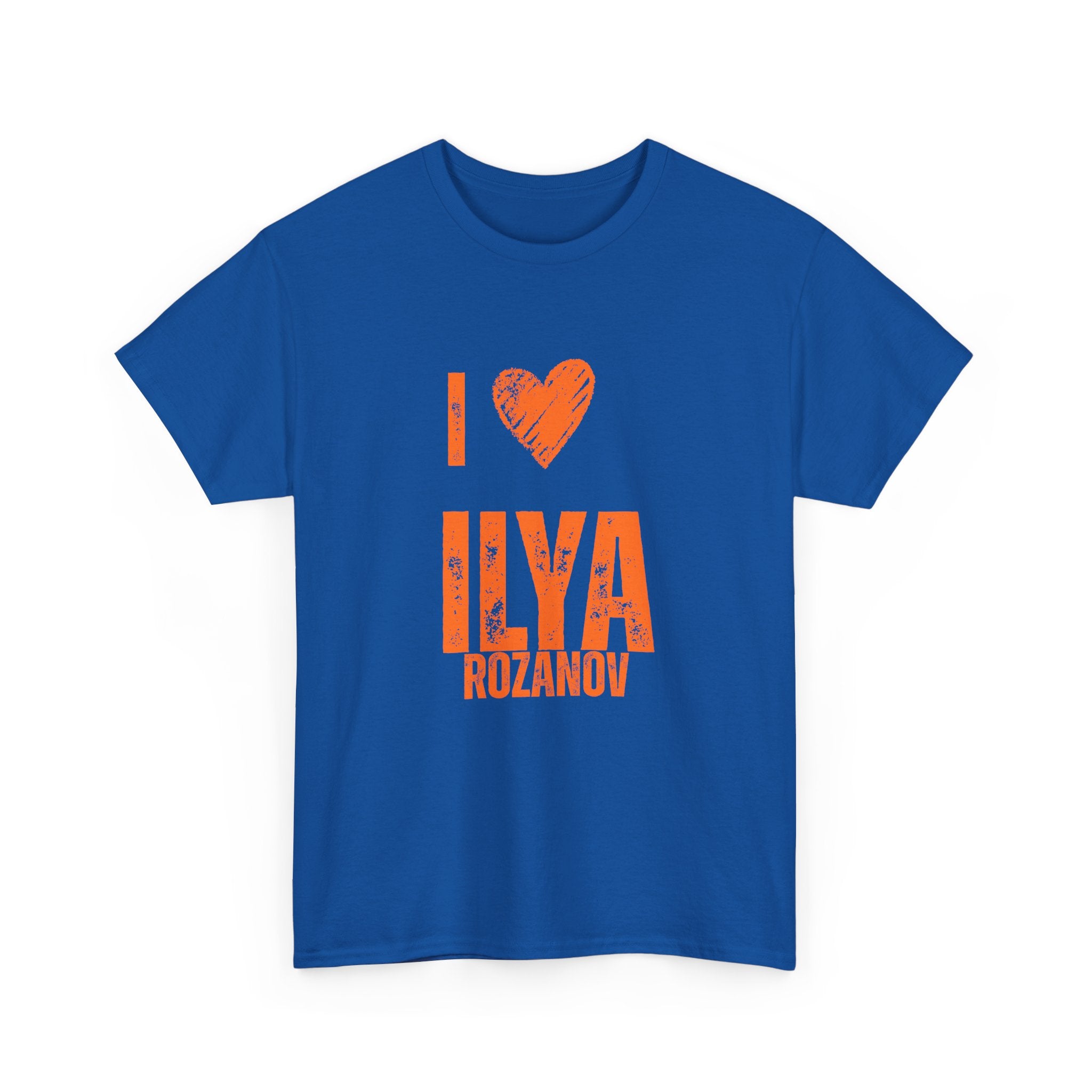 I Love Ilya Rozanov Unisex T Shirt Rozanov 81 Hockey Shirt Fan Inspired Graphic Tee