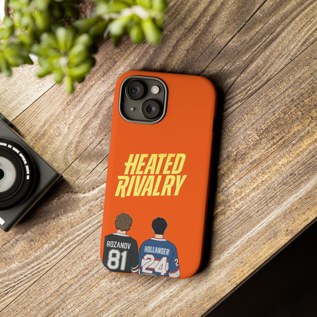 Heated Rivalry Hockey iPhone Case Sports Romance Phone Case Hockey Fan Gift Protective Tough Case
