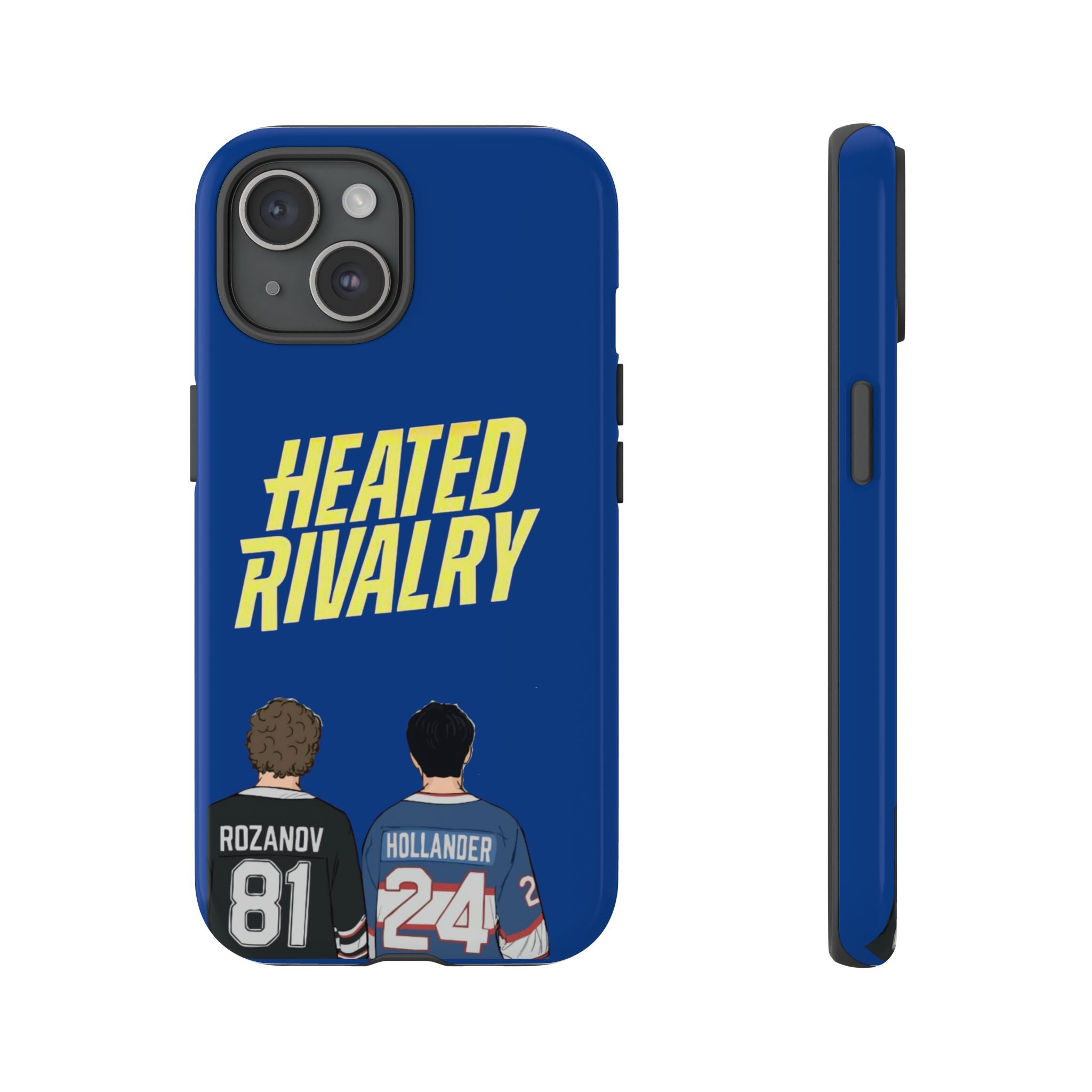 Heated Rivalry Hockey iPhone Case Sports Romance Phone Case Hockey Fan Gift Protective Tough Case