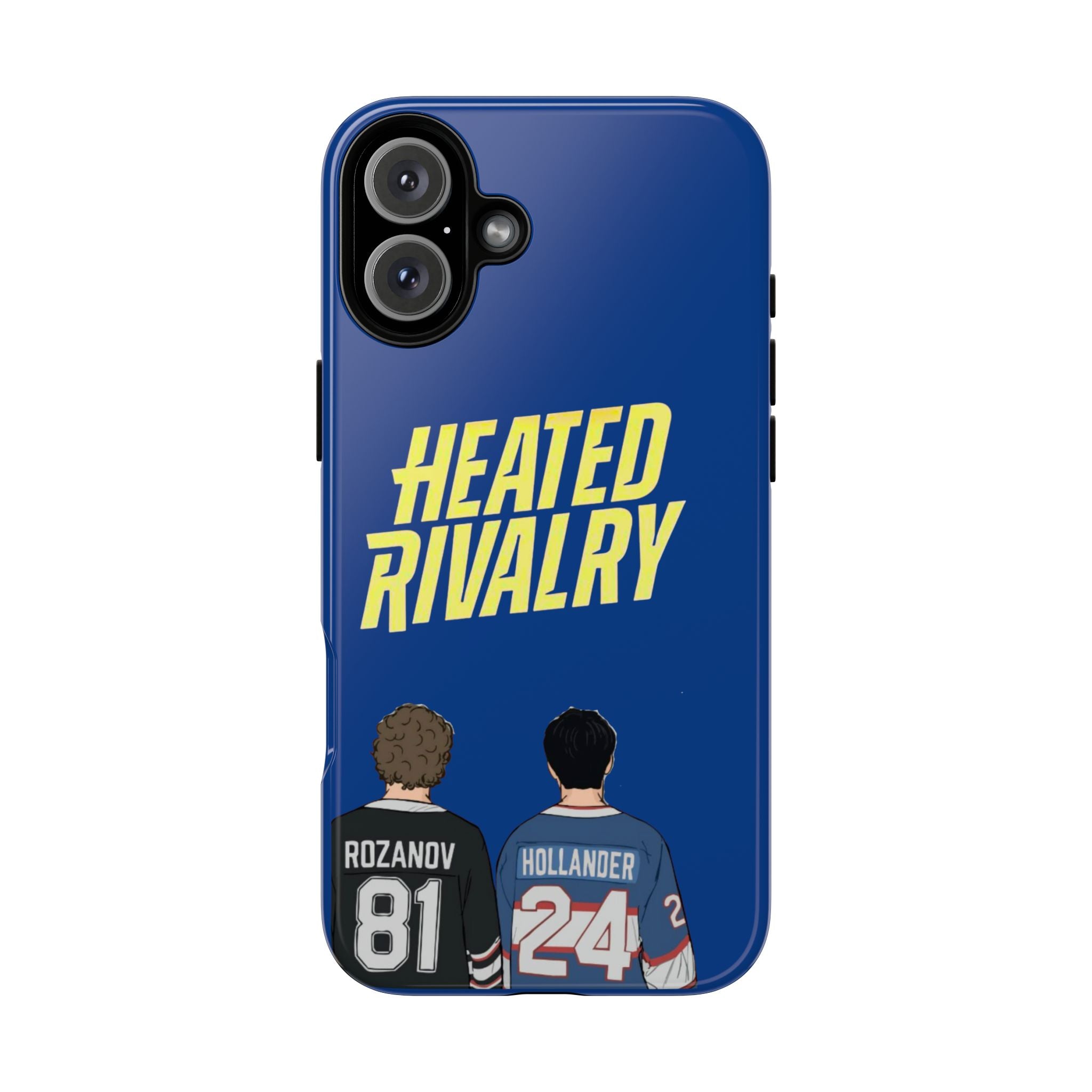 Heated Rivalry Hockey iPhone Case Sports Romance Phone Case Hockey Fan Gift Protective Tough Case