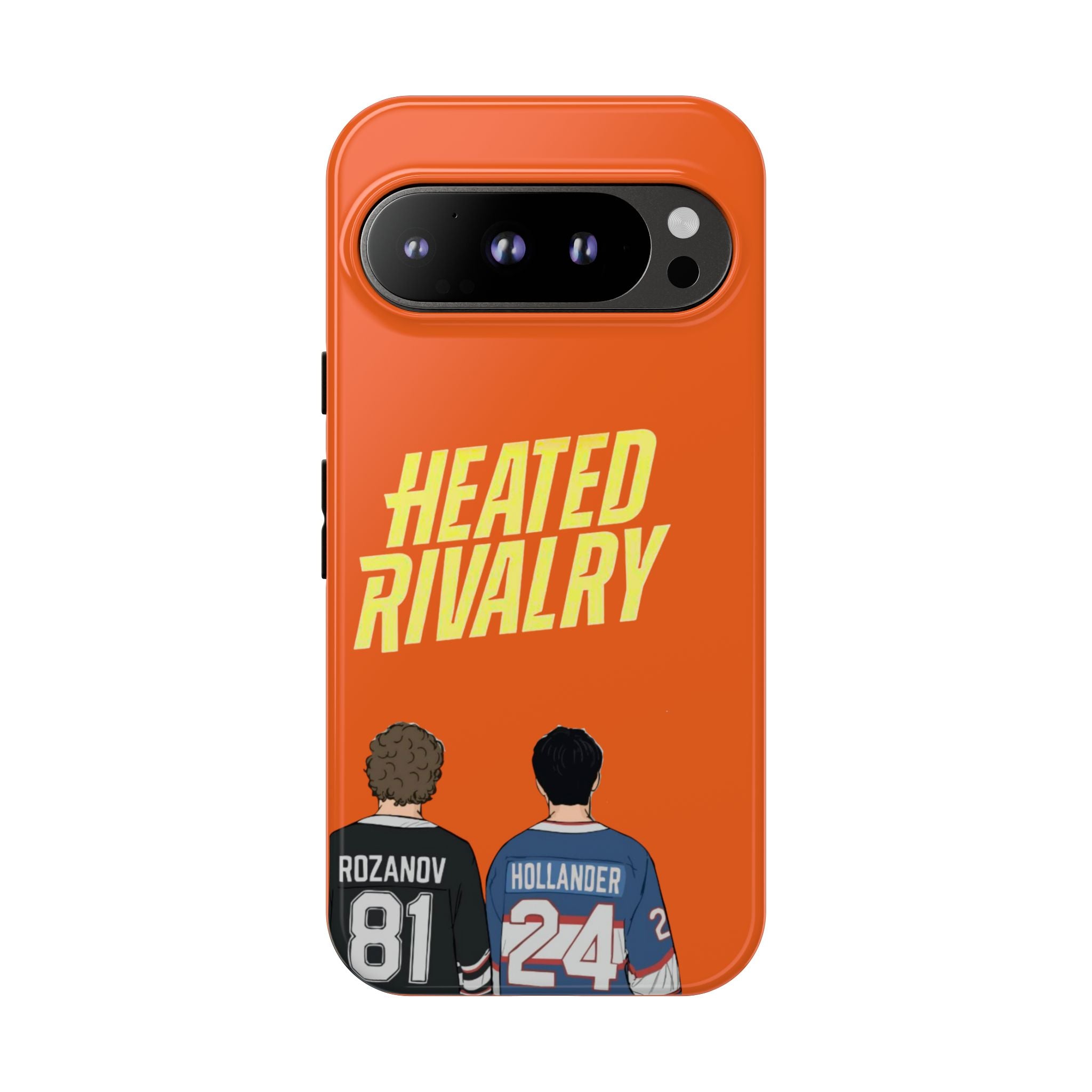 Heated Rivalry Hockey iPhone Case Sports Romance Phone Case Hockey Fan Gift Protective Tough Case