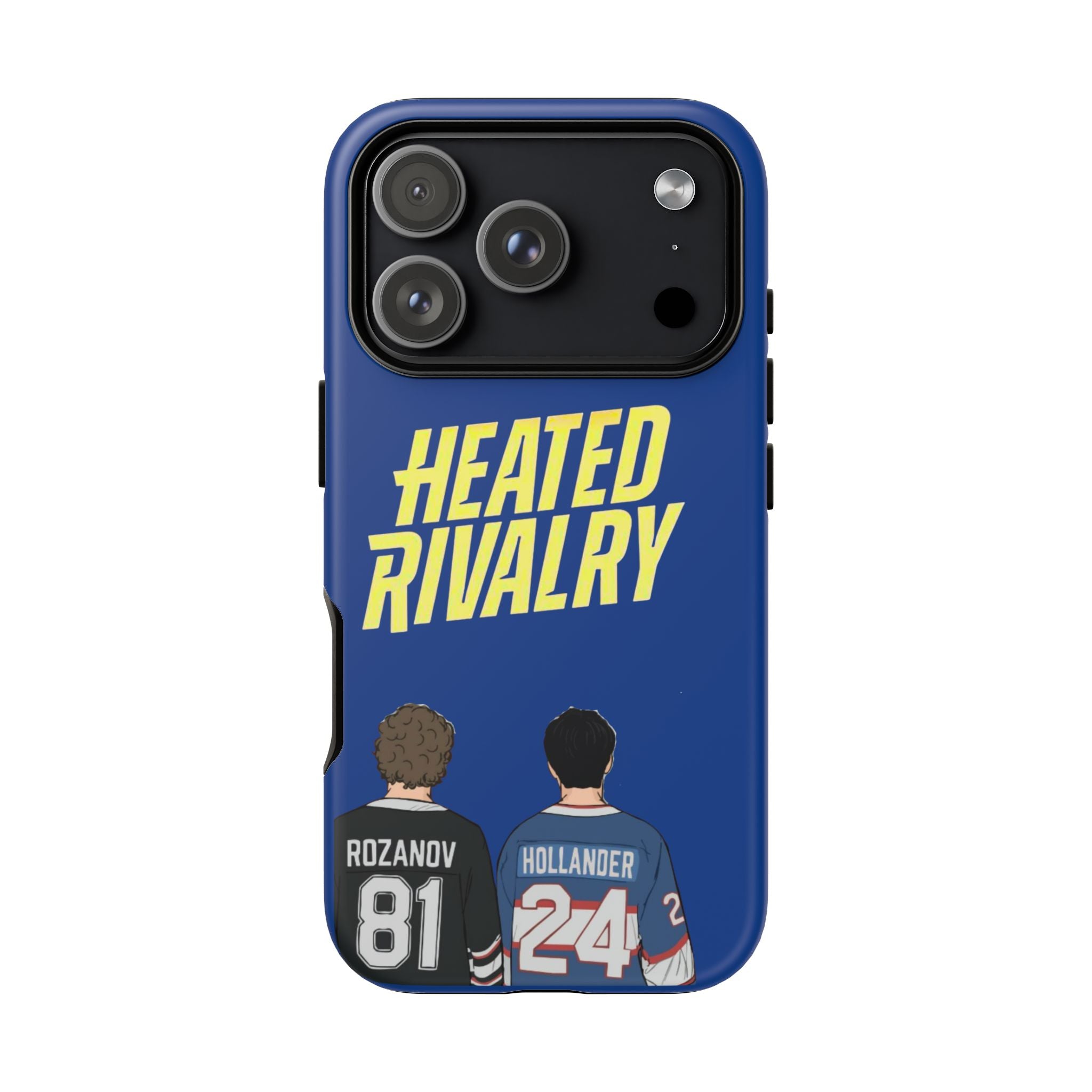 Heated Rivalry Hockey iPhone Case Sports Romance Phone Case Hockey Fan Gift Protective Tough Case