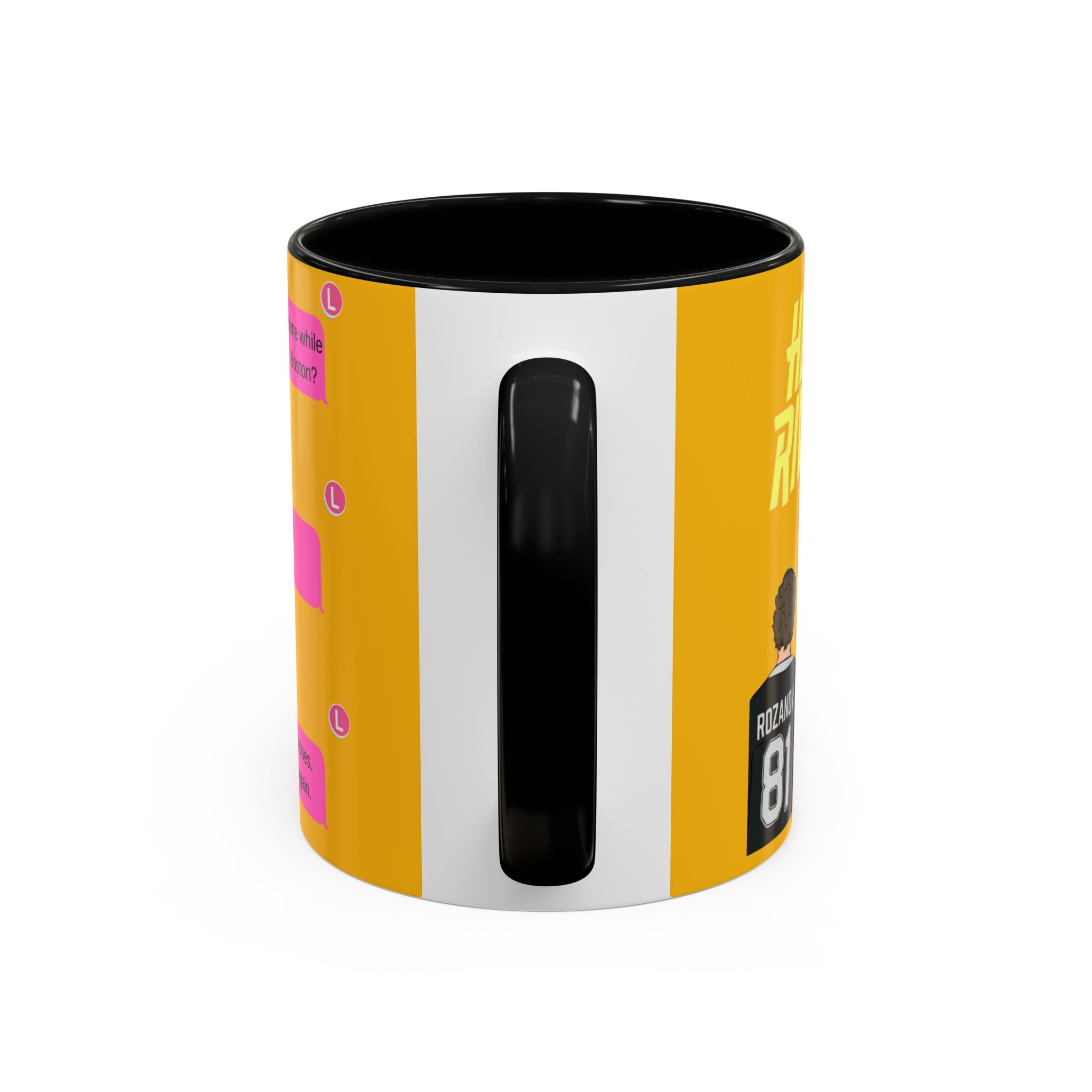 TV Show Inspired Text Message Mug Fandom Coffee Mug Accent Ceramic Cup Gift for Him Gift for Her Funny Dialogue Mug