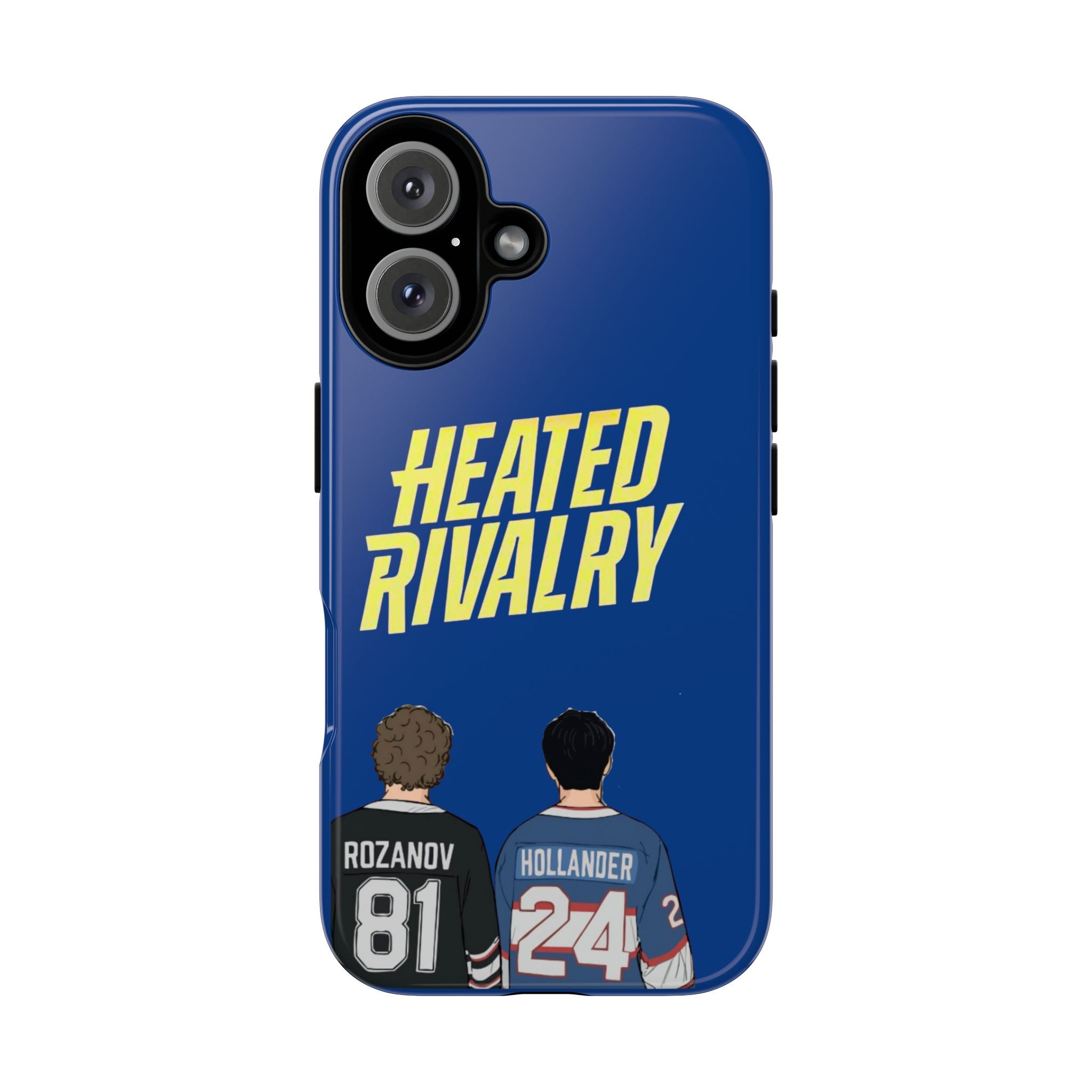 Heated Rivalry Hockey iPhone Case Sports Romance Phone Case Hockey Fan Gift Protective Tough Case