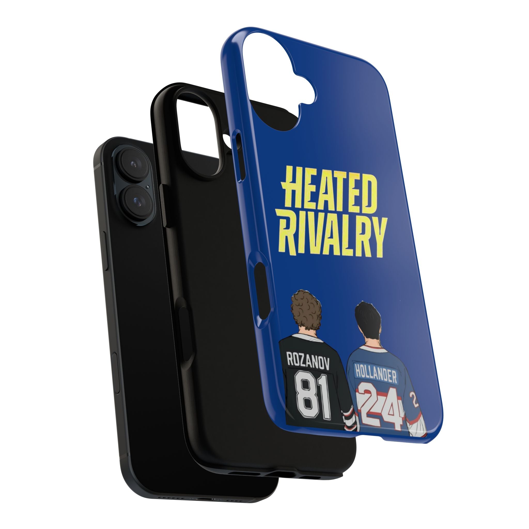 Heated Rivalry Hockey iPhone Case Sports Romance Phone Case Hockey Fan Gift Protective Tough Case