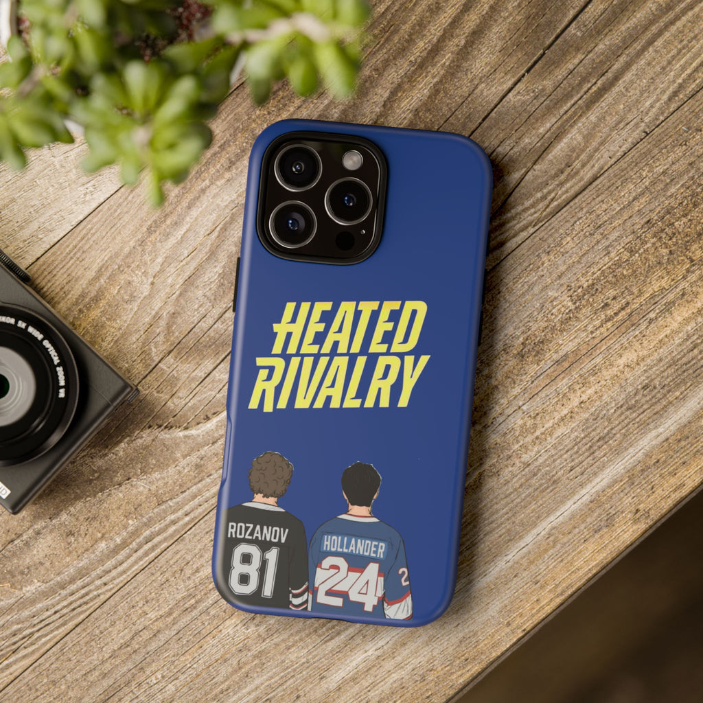 Heated Rivalry Hockey iPhone Case Sports Romance Phone Case Hockey Fan Gift Protective Tough Case