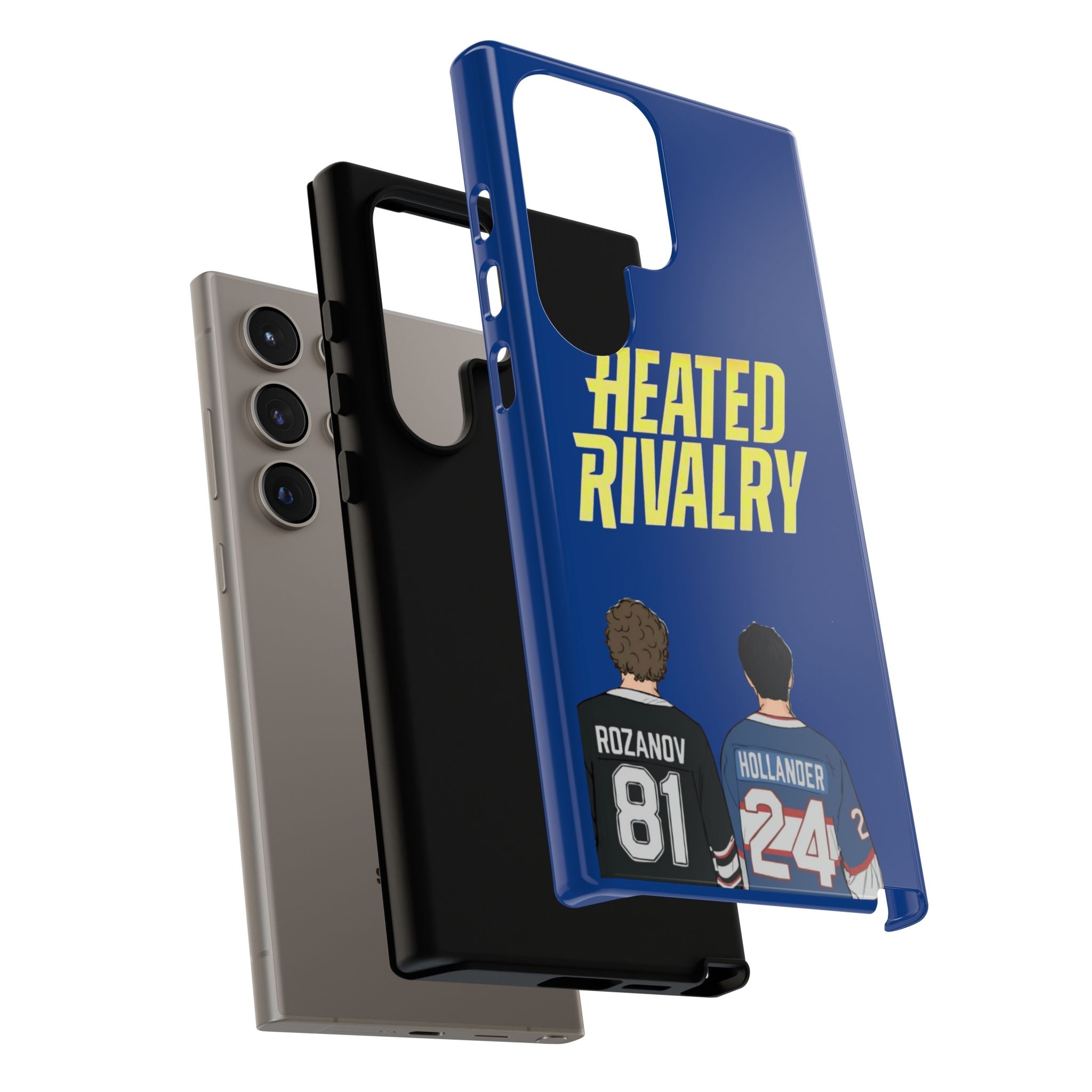 Heated Rivalry Hockey iPhone Case Sports Romance Phone Case Hockey Fan Gift Protective Tough Case