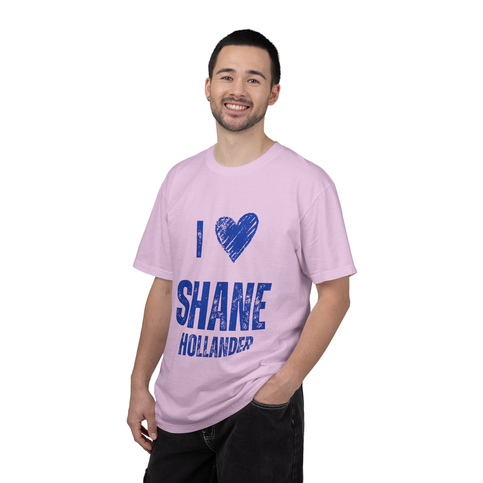 I Love Shane Hollander Unisex T Shirt Hockey Romance Inspired Graphic Tee Vintage Jersey Style Fan Shirt