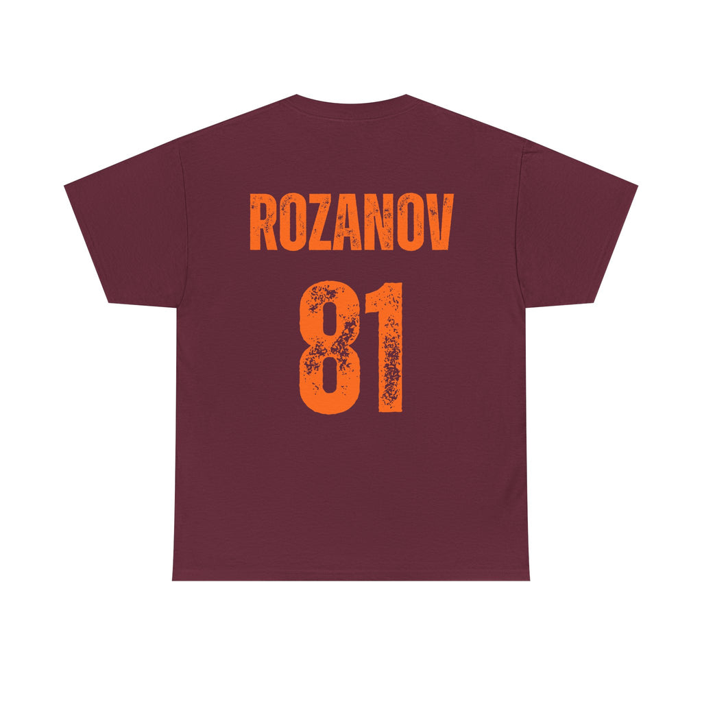 I Love Ilya Rozanov Unisex T Shirt Rozanov 81 Hockey Shirt Fan Inspired Graphic Tee