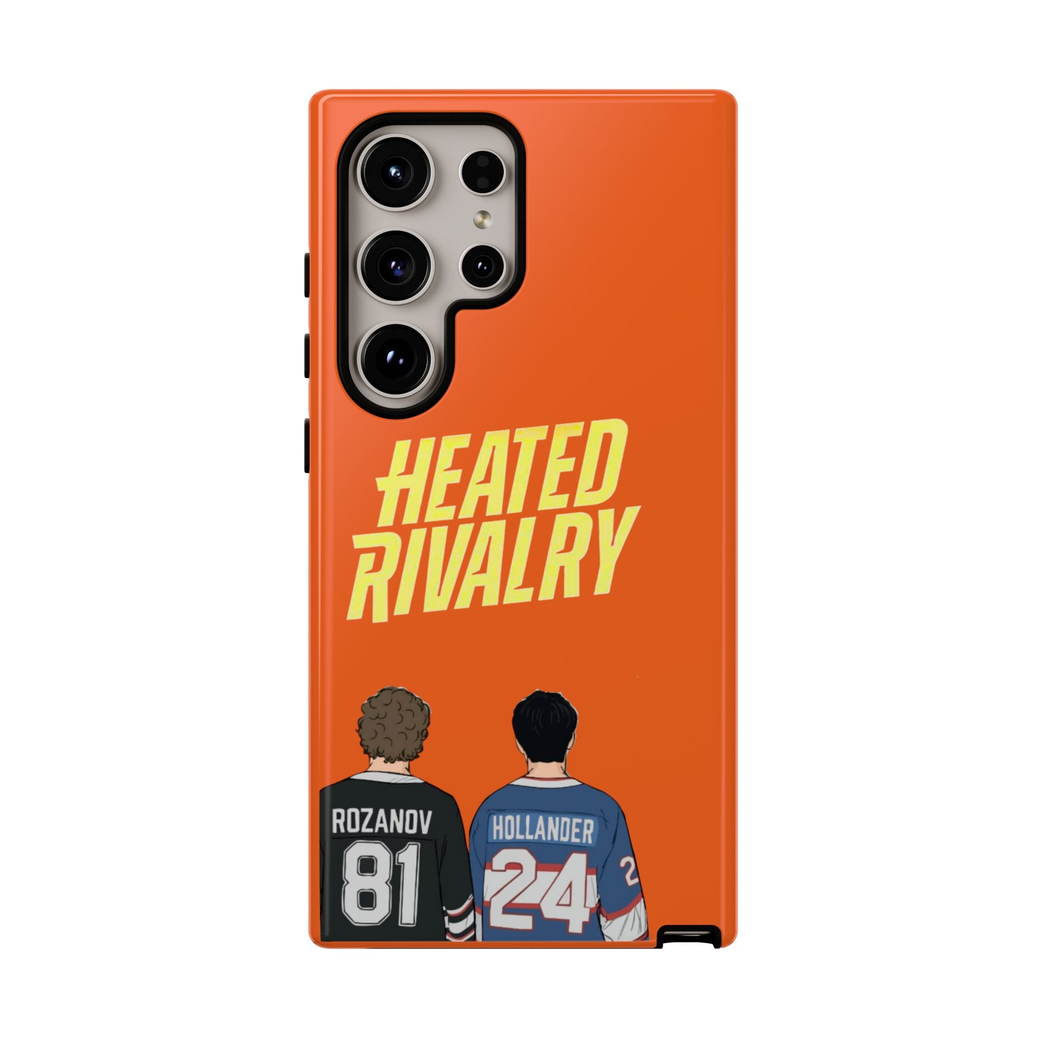 Heated Rivalry Hockey iPhone Case Sports Romance Phone Case Hockey Fan Gift Protective Tough Case