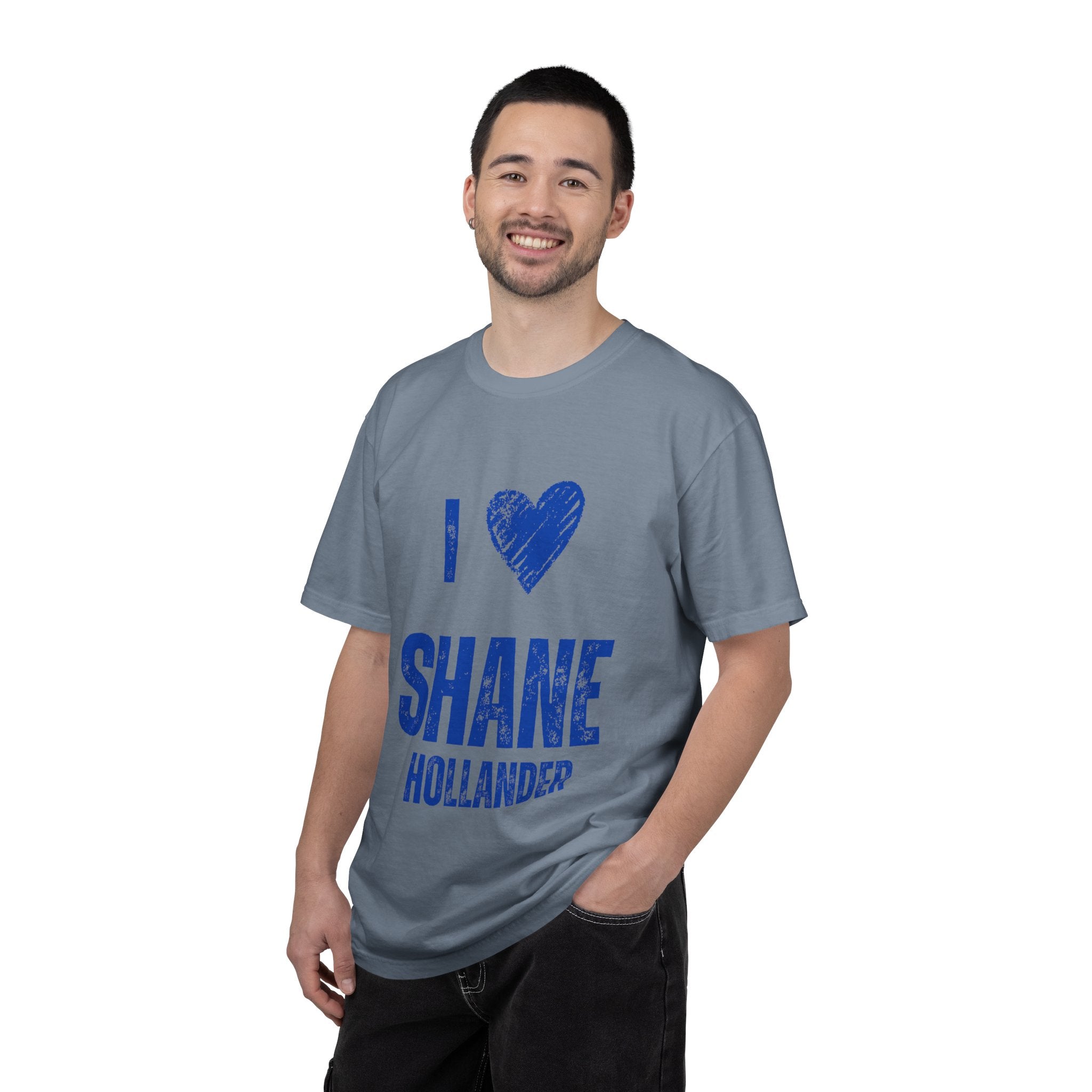 I Love Shane Hollander Unisex T Shirt Hockey Romance Inspired Graphic Tee Vintage Jersey Style Fan Shirt