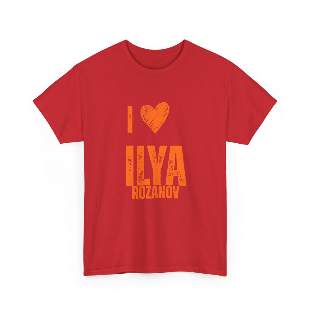 I Love Ilya Rozanov Unisex T Shirt Rozanov 81 Hockey Shirt Fan Inspired Graphic Tee