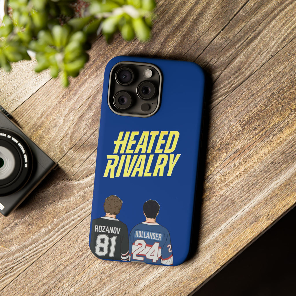 Heated Rivalry Hockey iPhone Case Sports Romance Phone Case Hockey Fan Gift Protective Tough Case