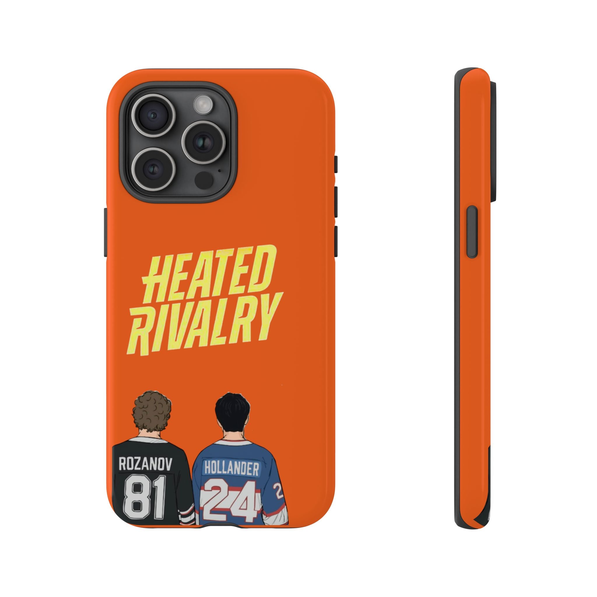 Heated Rivalry Hockey iPhone Case Sports Romance Phone Case Hockey Fan Gift Protective Tough Case