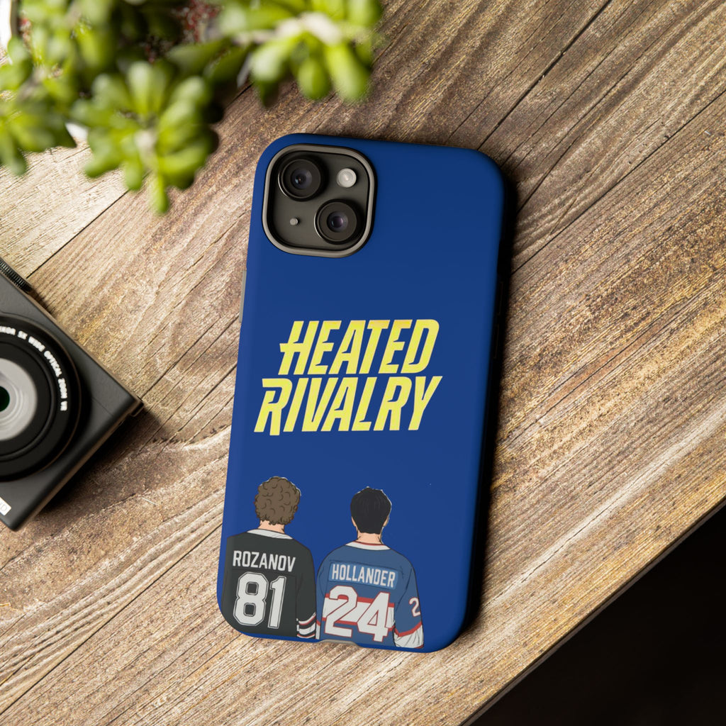 Heated Rivalry Hockey iPhone Case Sports Romance Phone Case Hockey Fan Gift Protective Tough Case