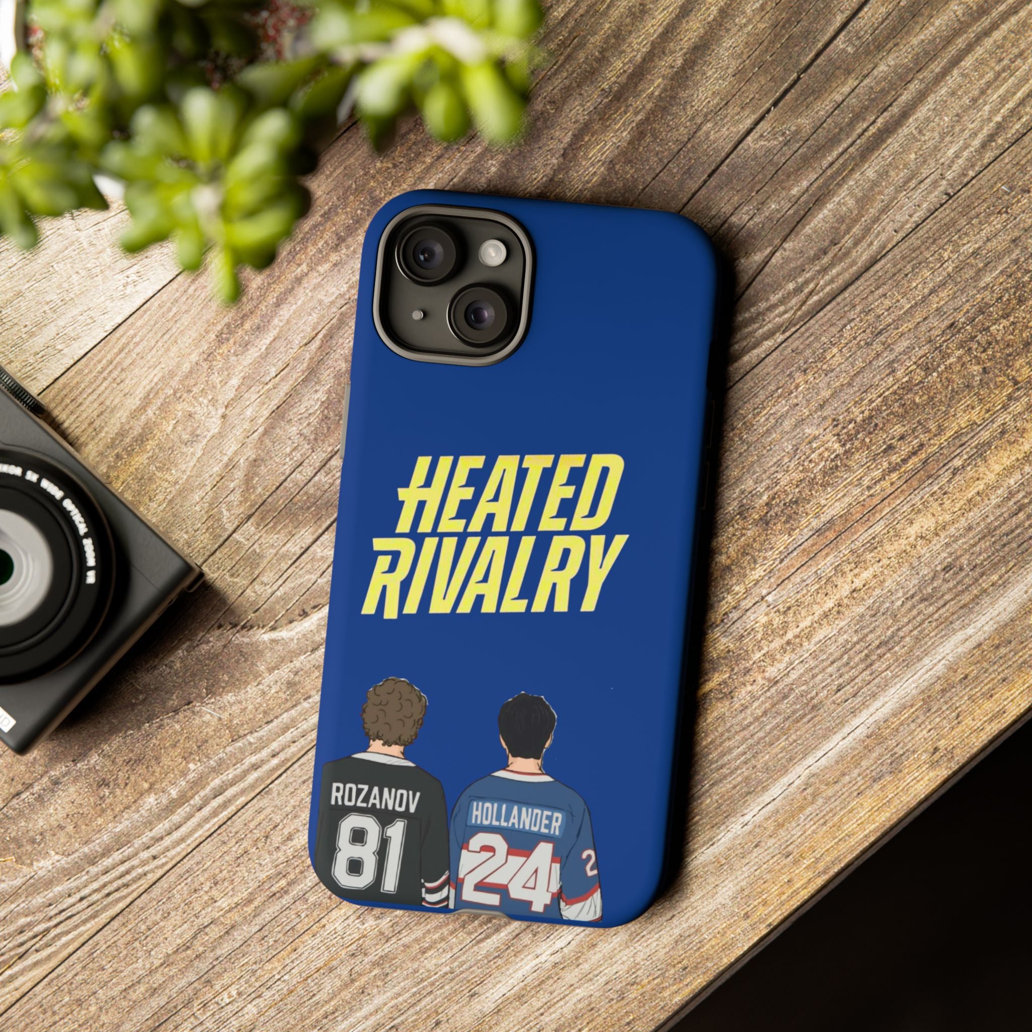 Heated Rivalry Hockey iPhone Case Sports Romance Phone Case Hockey Fan Gift Protective Tough Case
