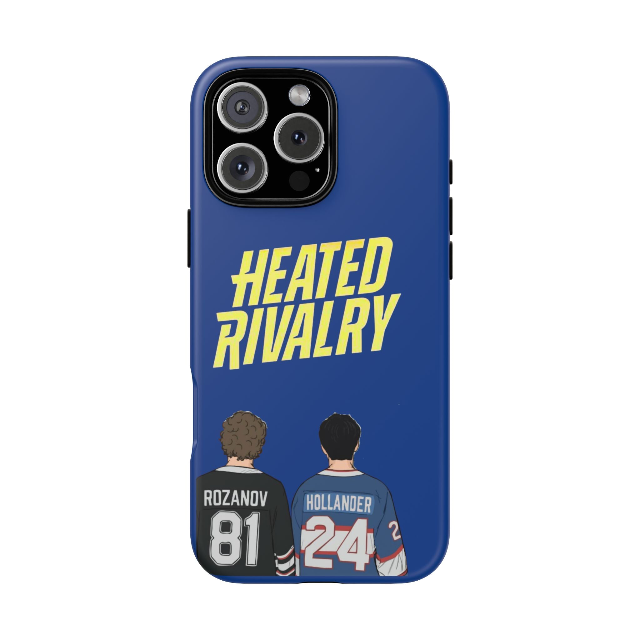 Heated Rivalry Hockey iPhone Case Sports Romance Phone Case Hockey Fan Gift Protective Tough Case