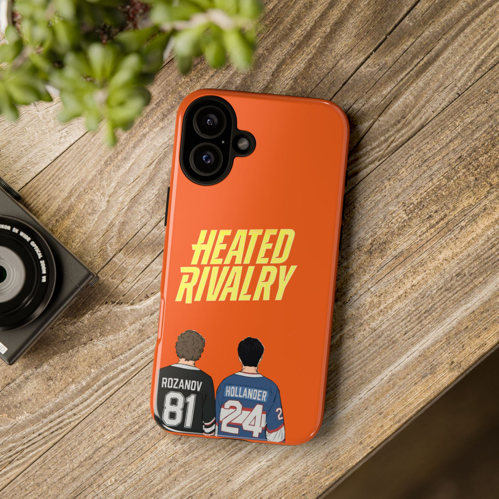 Heated Rivalry Hockey iPhone Case Sports Romance Phone Case Hockey Fan Gift Protective Tough Case