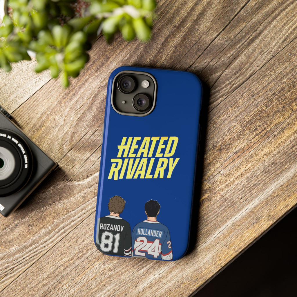 Heated Rivalry Hockey iPhone Case Sports Romance Phone Case Hockey Fan Gift Protective Tough Case