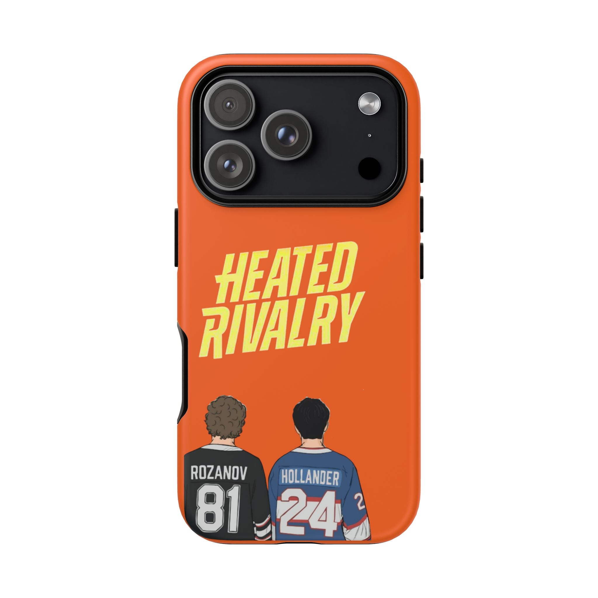 Heated Rivalry Hockey iPhone Case Sports Romance Phone Case Hockey Fan Gift Protective Tough Case