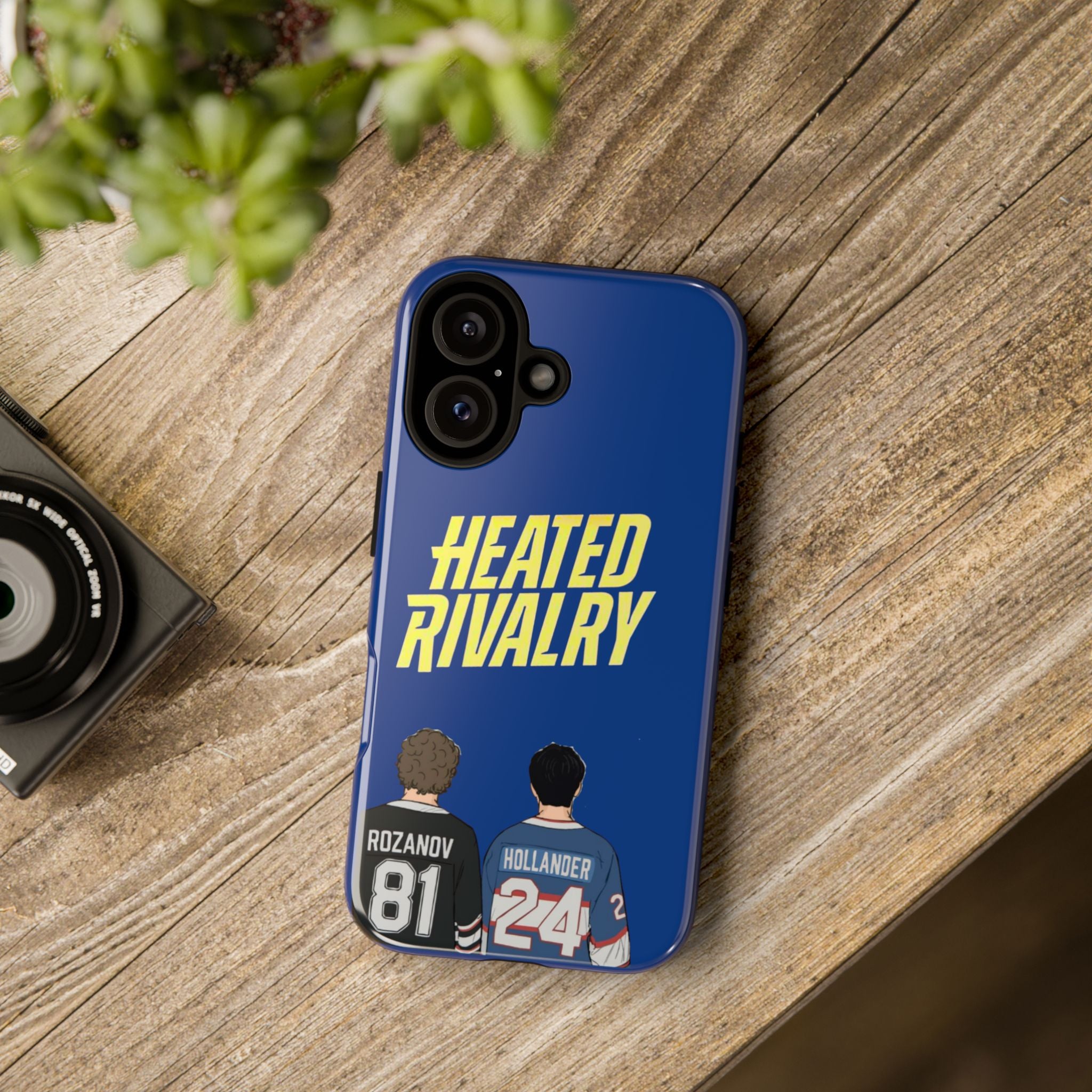 Heated Rivalry Hockey iPhone Case Sports Romance Phone Case Hockey Fan Gift Protective Tough Case