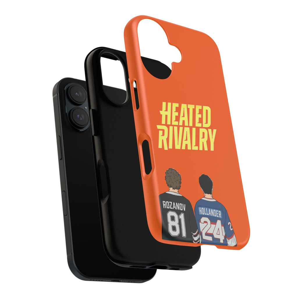 Heated Rivalry Hockey iPhone Case Sports Romance Phone Case Hockey Fan Gift Protective Tough Case