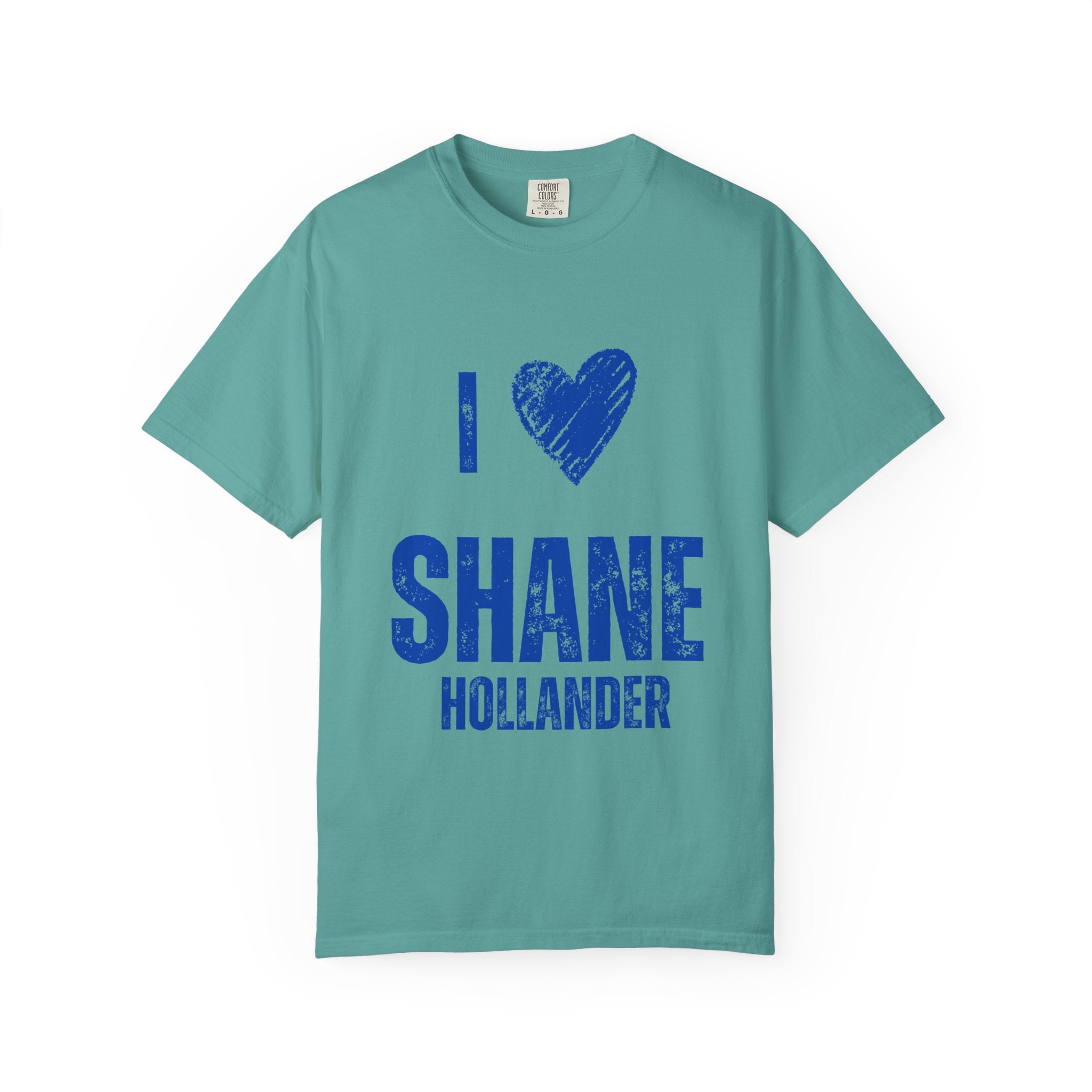 I Love Shane Hollander Unisex T Shirt Hockey Romance Inspired Graphic Tee Vintage Jersey Style Fan Shirt