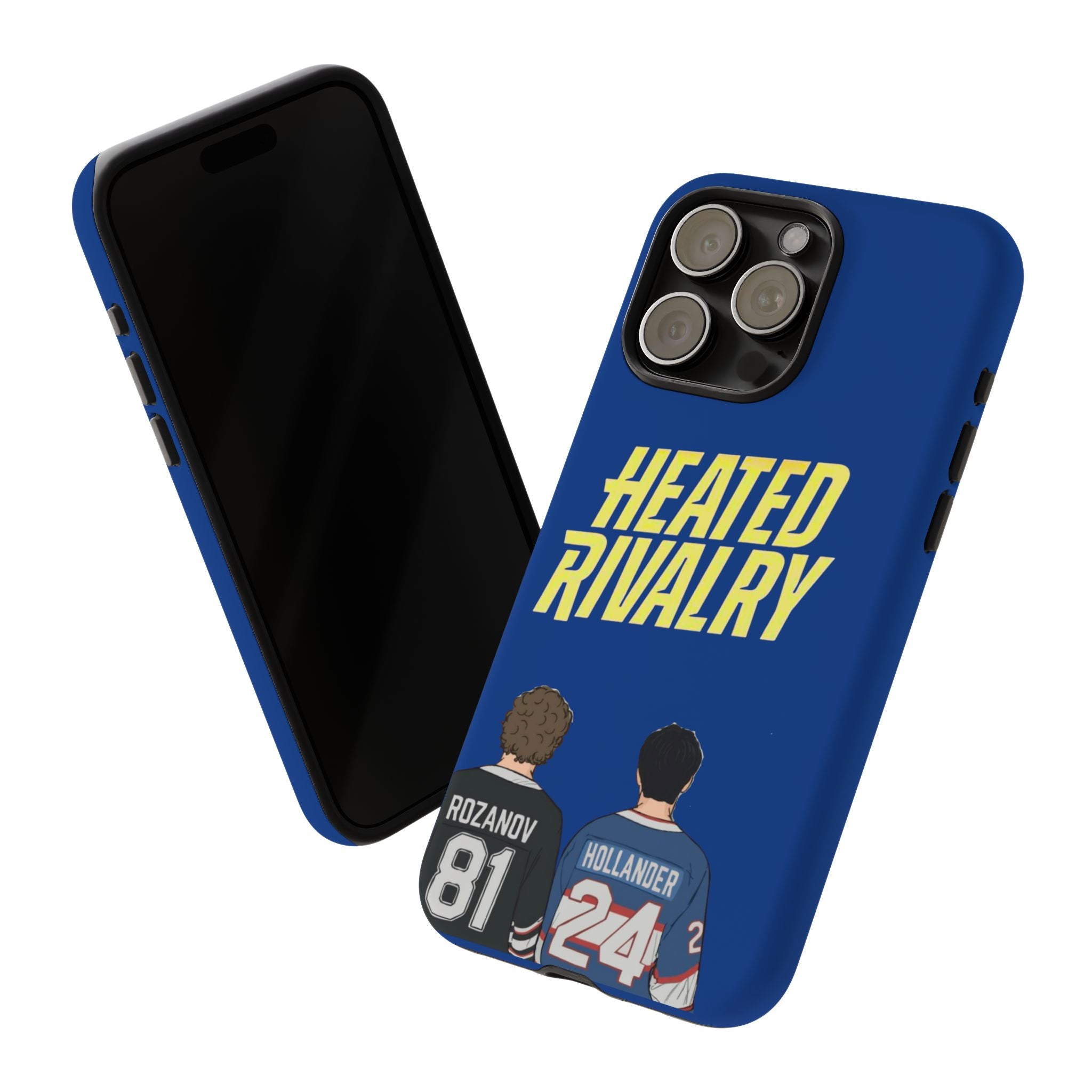 Heated Rivalry Hockey iPhone Case Sports Romance Phone Case Hockey Fan Gift Protective Tough Case