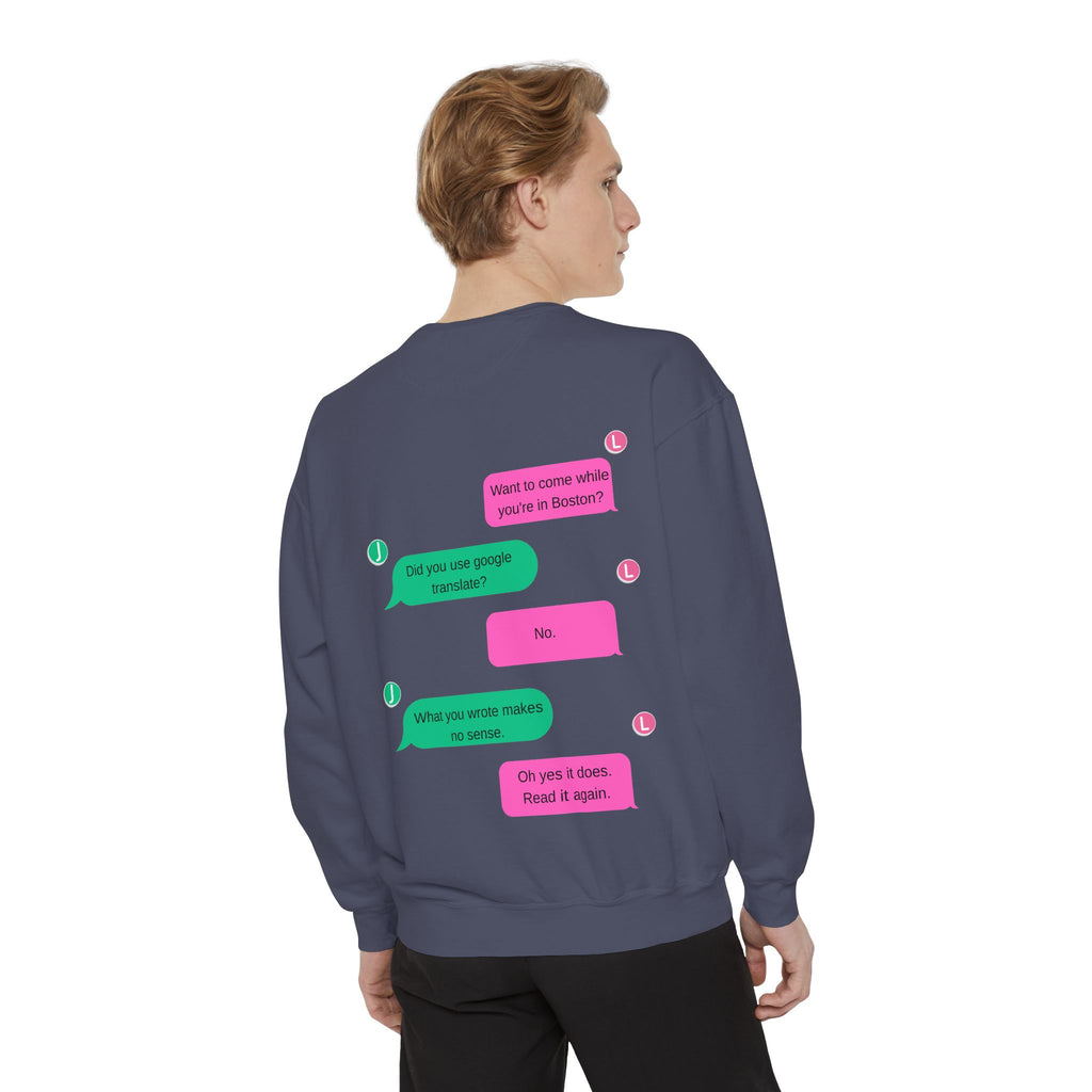 Heated Rivalry Inspired Hockey Puck Sweatshirt Unisex Romance Book Fan Merch