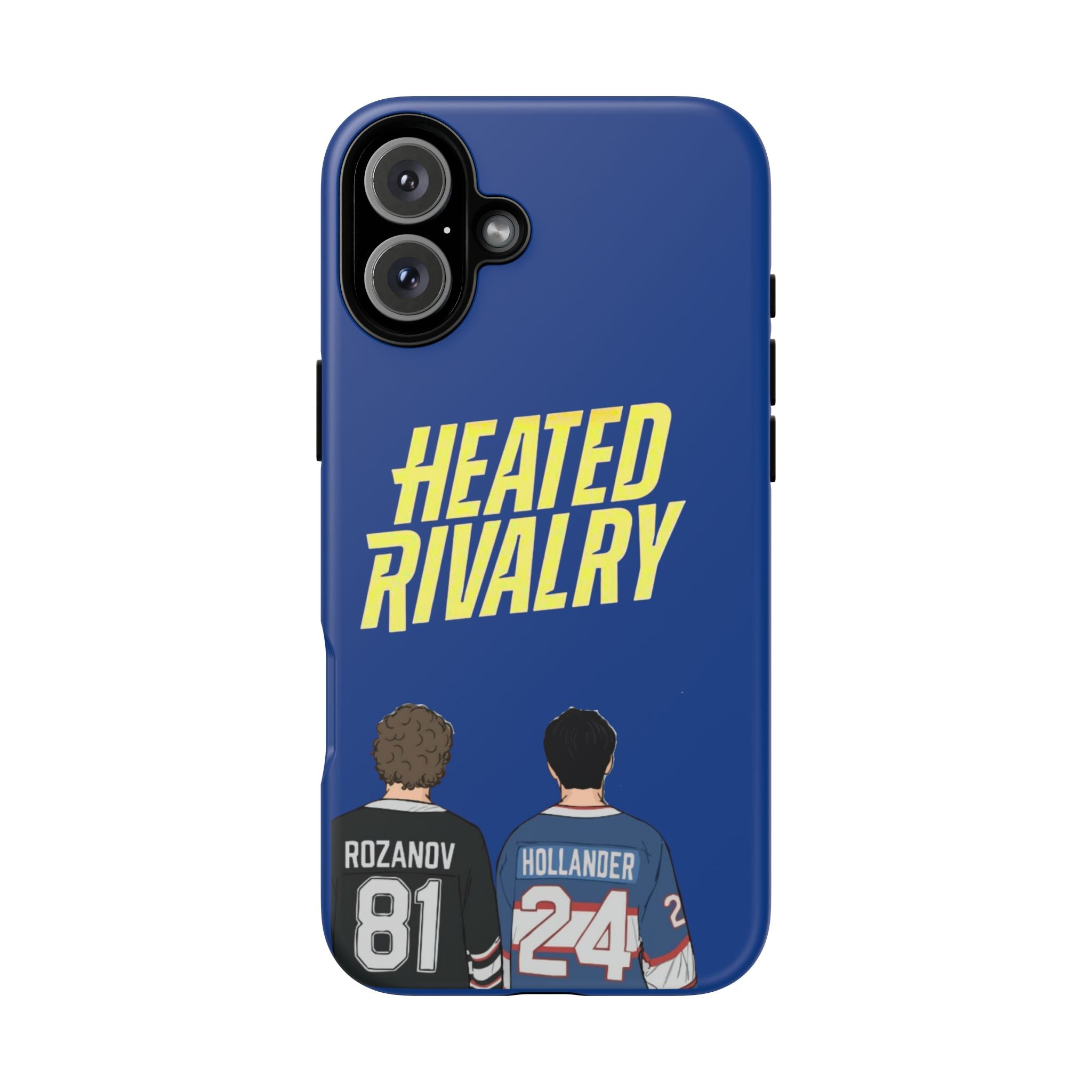 Heated Rivalry Hockey iPhone Case Sports Romance Phone Case Hockey Fan Gift Protective Tough Case