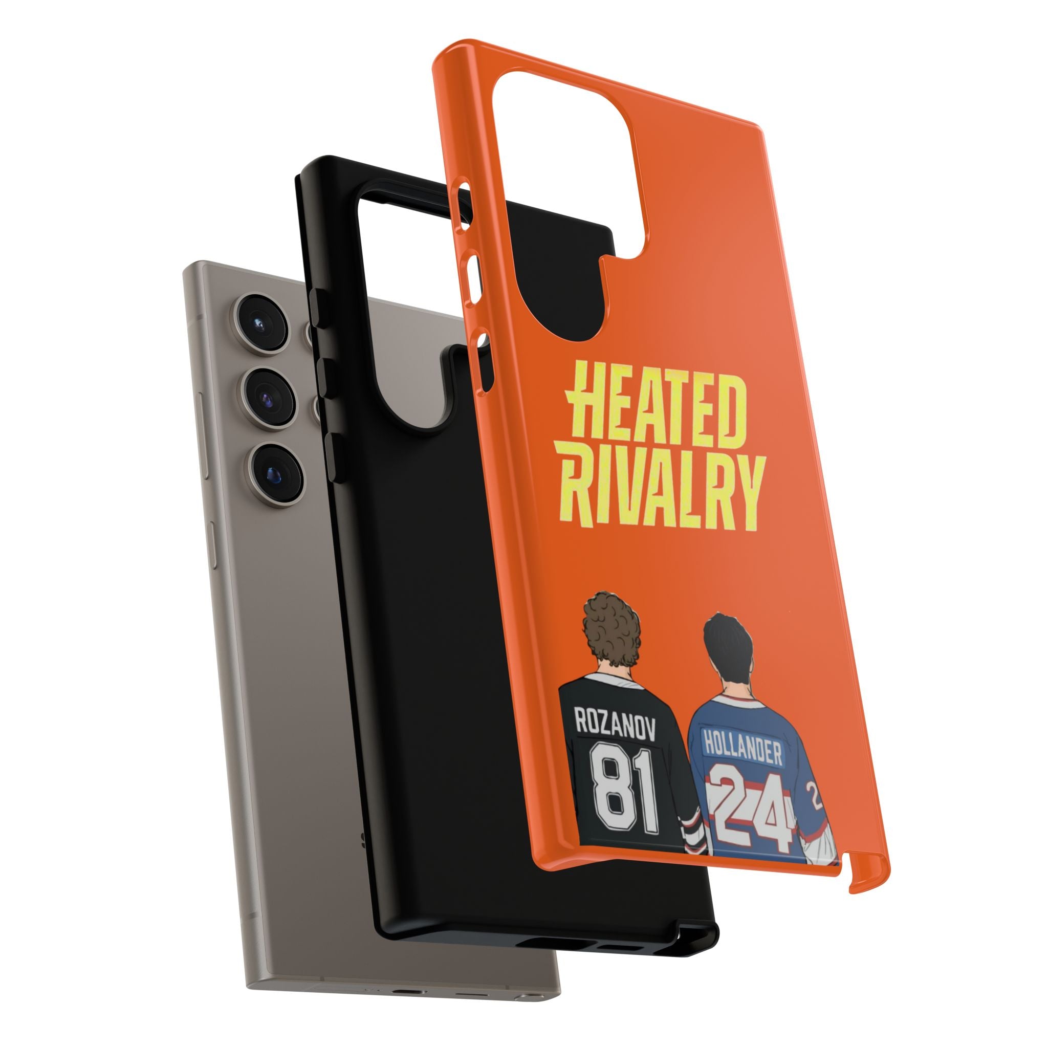 Heated Rivalry Hockey iPhone Case Sports Romance Phone Case Hockey Fan Gift Protective Tough Case