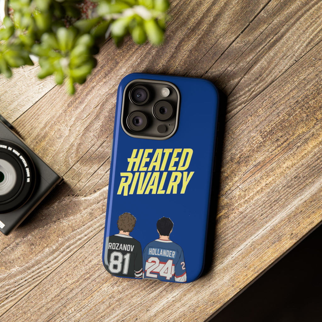 Heated Rivalry Hockey iPhone Case Sports Romance Phone Case Hockey Fan Gift Protective Tough Case