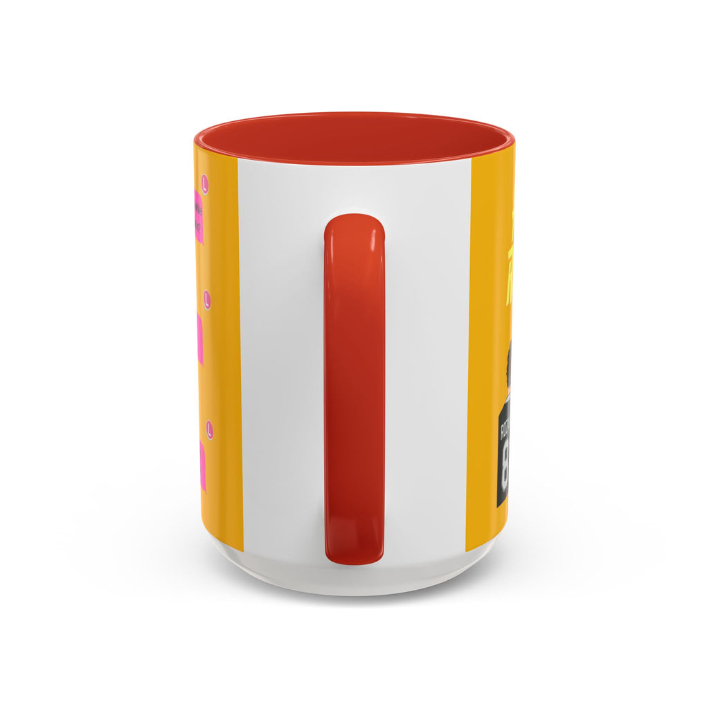 TV Show Inspired Text Message Mug Fandom Coffee Mug Accent Ceramic Cup Gift for Him Gift for Her Funny Dialogue Mug