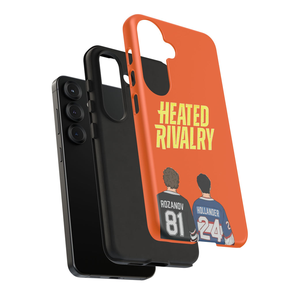 Heated Rivalry Hockey iPhone Case Sports Romance Phone Case Hockey Fan Gift Protective Tough Case