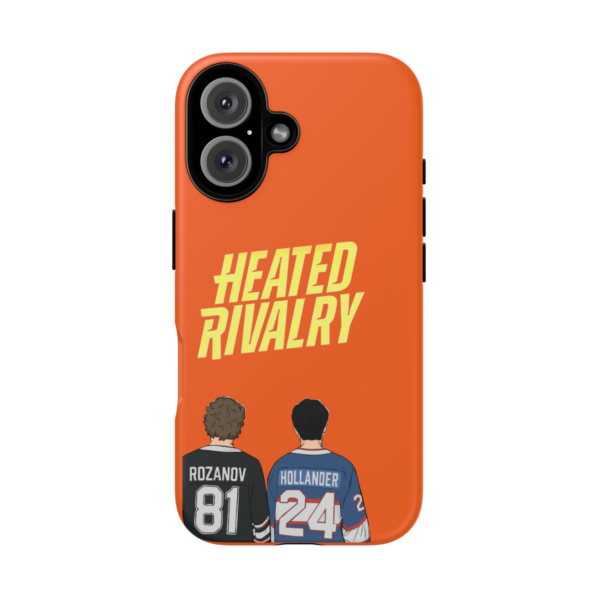 Heated Rivalry Hockey iPhone Case Sports Romance Phone Case Hockey Fan Gift Protective Tough Case
