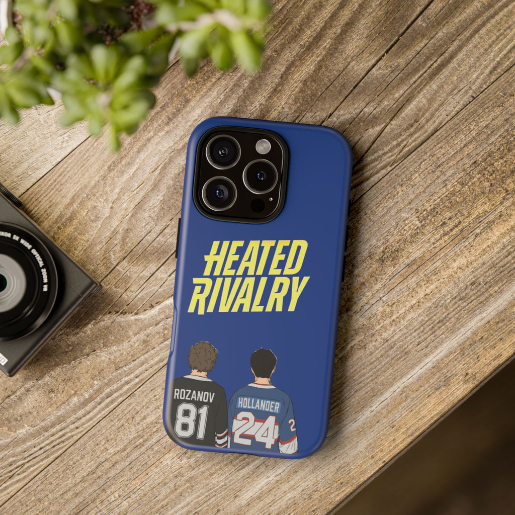 Heated Rivalry Hockey iPhone Case Sports Romance Phone Case Hockey Fan Gift Protective Tough Case