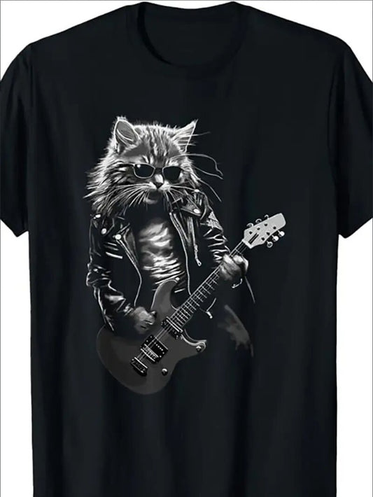 Printed Short Sleeve Men's T-shirt