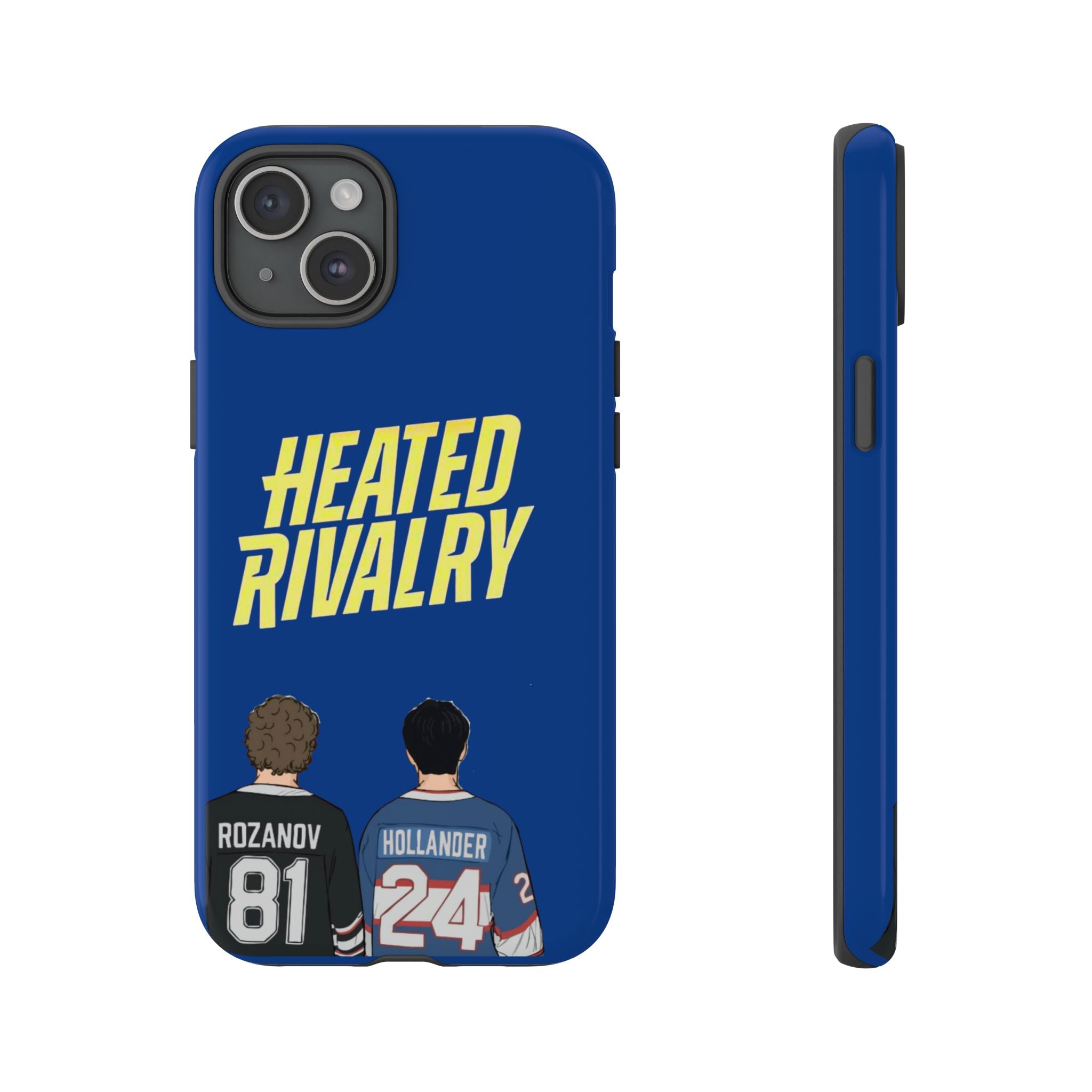 Heated Rivalry Hockey iPhone Case Sports Romance Phone Case Hockey Fan Gift Protective Tough Case