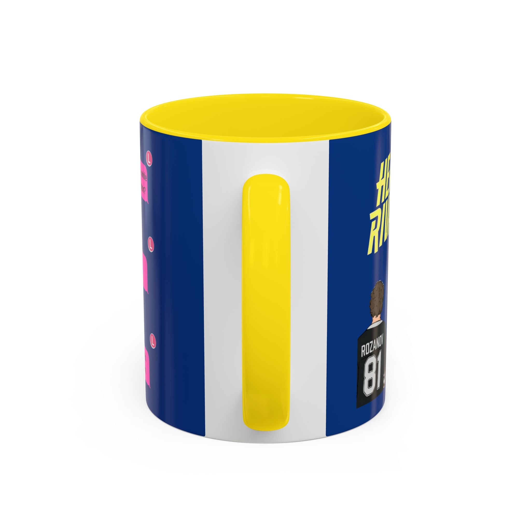 TV Show Inspired Text Message Mug Fandom Coffee Mug Accent Ceramic Cup Gift for Him Gift for Her Funny Dialogue Mug