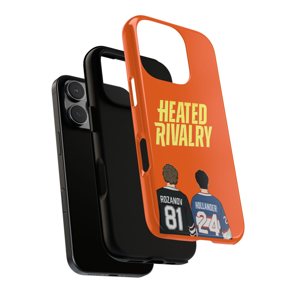 Heated Rivalry Hockey iPhone Case Sports Romance Phone Case Hockey Fan Gift Protective Tough Case