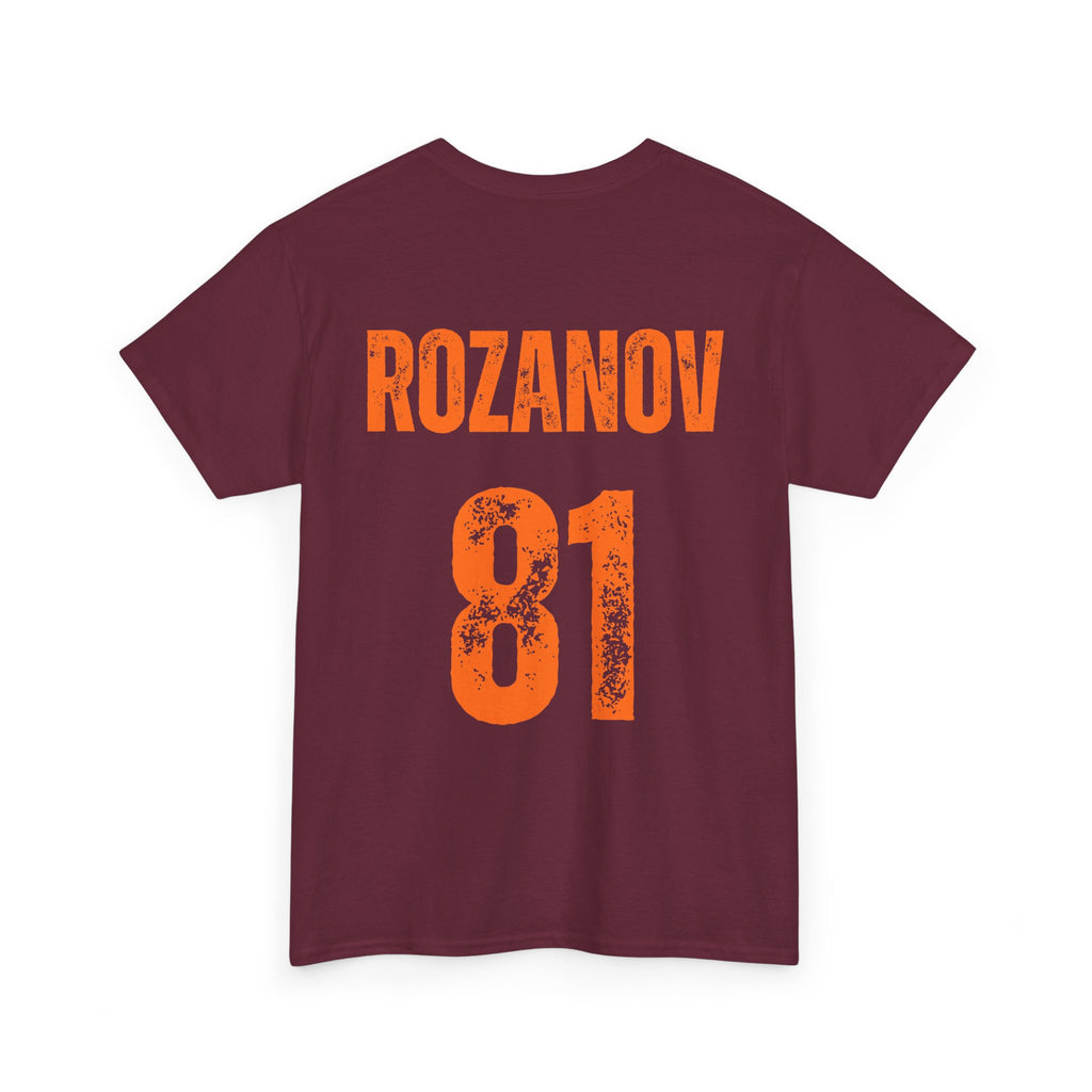 I Love Ilya Rozanov Unisex T Shirt Rozanov 81 Hockey Shirt Fan Inspired Graphic Tee